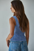 Load image into Gallery viewer, Lilly Square Neck Tank Chambray
