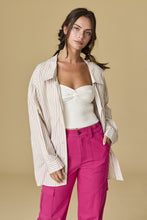 Load image into Gallery viewer, Luna Oversized Top Taupe
