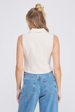 Load image into Gallery viewer, She&#39;s In Charge Vest Natural
