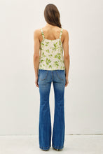 Load image into Gallery viewer, Breezy Tropical Tank Green
