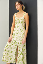 Load image into Gallery viewer, In The Tropics Midi Dress Green
