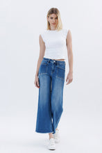 Load image into Gallery viewer, Advocates High Rise Crop Wide Leg Jeans
