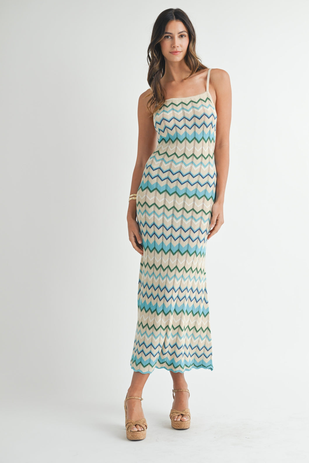On Point Knit Maxi Dress