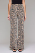 Load image into Gallery viewer, Hidden Cheetah Flare Jeans
