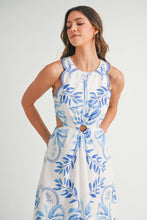 Load image into Gallery viewer, Scalloped Vacay Midi Dress
