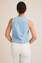 Load image into Gallery viewer, Flirty Denim Vest
