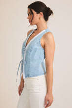 Load image into Gallery viewer, Flirty Denim Vest
