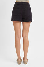 Load image into Gallery viewer, Uptown Girl Denim Skort Black
