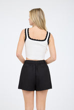 Load image into Gallery viewer, Winter Scallops Crop Top
