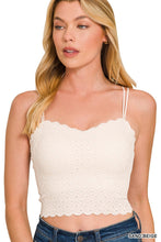 Load image into Gallery viewer, Scallops In Spring Bralette
