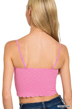 Load image into Gallery viewer, Scallops In Spring Bralette

