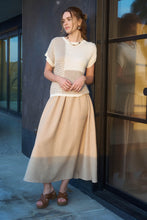 Load image into Gallery viewer, Life&#39;s A Beach Midi Skirt Khaki
