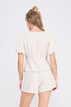 Load image into Gallery viewer, Daydreamin&#39; Crochet Lace Trimmed Shorts
