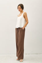 Load image into Gallery viewer, Wendy Wide Leg Dress Pants Brown

