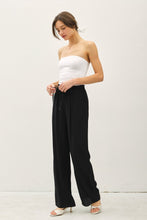 Load image into Gallery viewer, Wendy Wide Leg Dress Pants Black
