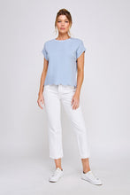 Load image into Gallery viewer, Tell All Scallop Top
