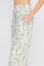 Load image into Gallery viewer, Green Tropics Linen Pants

