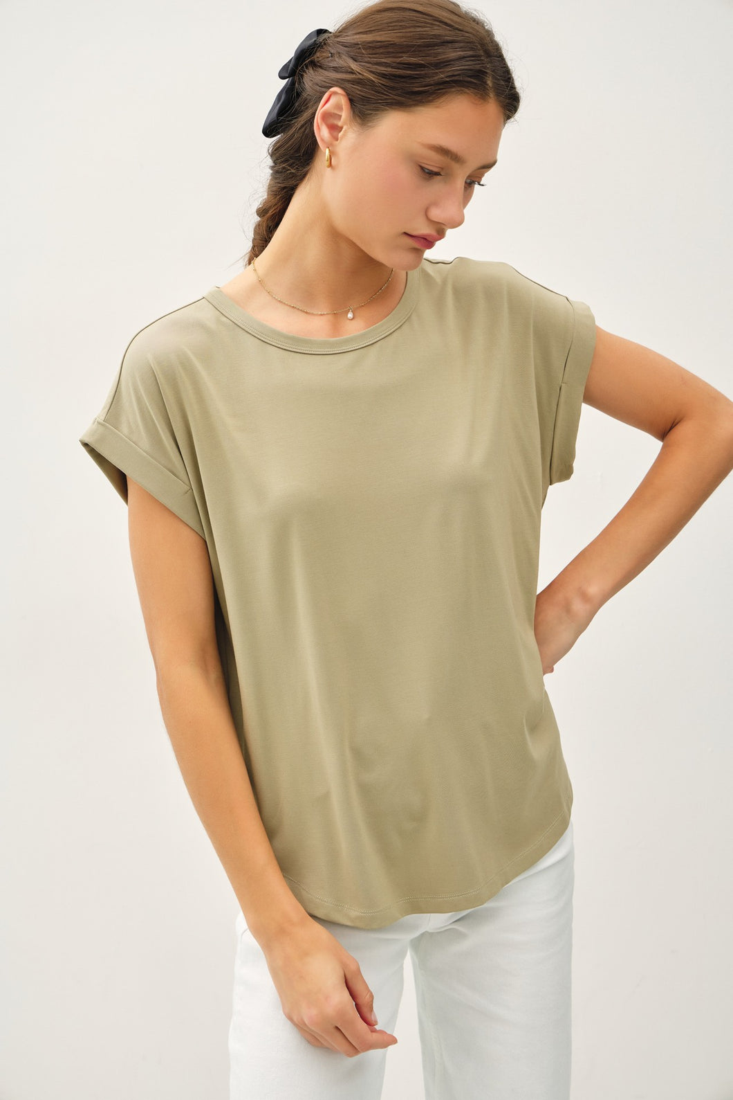 Basically You Top Olive