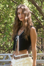 Load image into Gallery viewer, Cute Ribbon Vest Top
