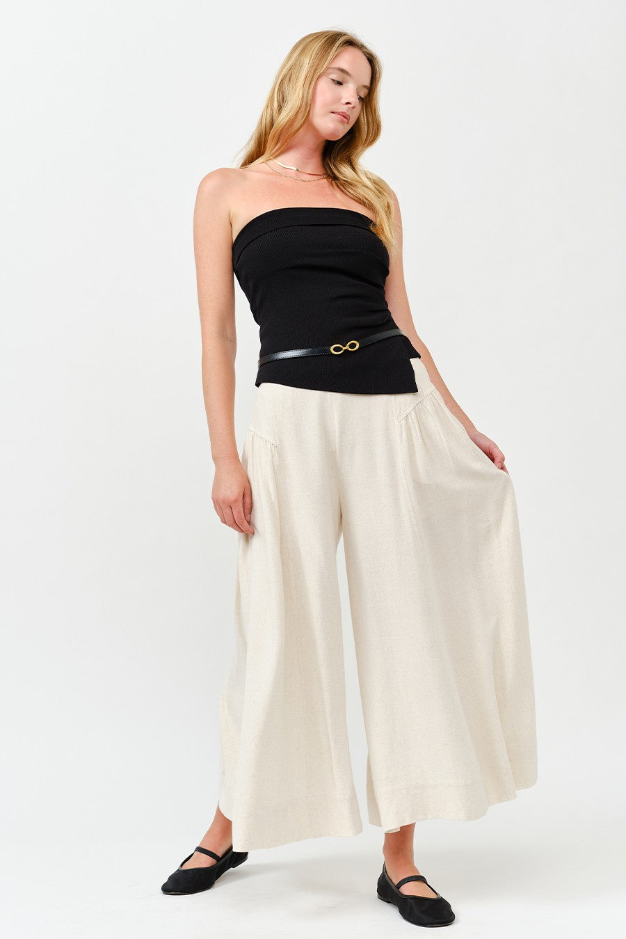 Act Natural Wide Leg Pants