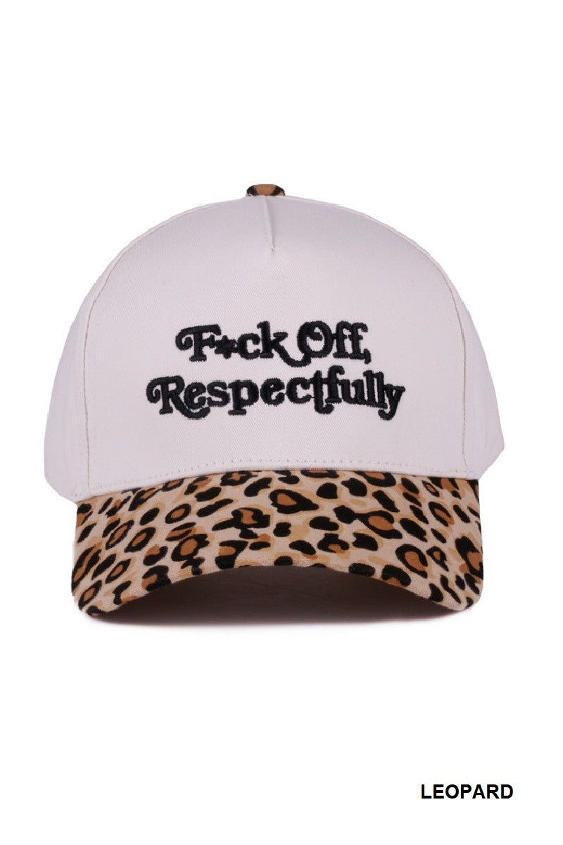 Fxck Off, Respectfully Hat