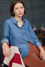 Load image into Gallery viewer, Softer Side Denim Top
