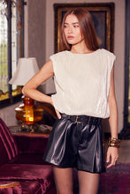 Load image into Gallery viewer, Classy Winter Faux Leather Shorts
