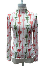 Load image into Gallery viewer, Lila Ribbon Mesh Top
