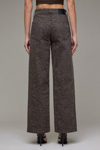 Load image into Gallery viewer, Cheetah Luxe Mid Rise Dad Jeans
