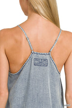Load image into Gallery viewer, Lizzy Chambray Mini Dress
