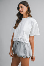 Load image into Gallery viewer, White Willow Crop Top
