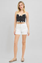 Load image into Gallery viewer, Eyelet Escape High Rise Shorts
