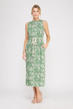 Load image into Gallery viewer, Graceful Gather Midi Dress
