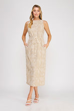 Load image into Gallery viewer, Graceful Gather Midi Dress
