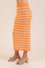 Load image into Gallery viewer, Coastal Breeze Knit Midi Skirt
