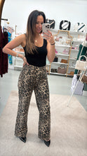 Load image into Gallery viewer, Bold Leopard Wide Leg Pants
