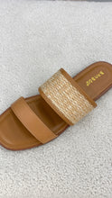 Load image into Gallery viewer, Walk On The Pier Sandals Tan
