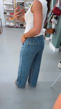 Load image into Gallery viewer, She's From Florida Chambray Pants
