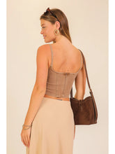 Load image into Gallery viewer, Two Steppin' Crop Top

