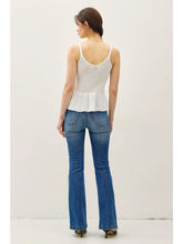 Load image into Gallery viewer, Luxe Peplum Tank Top
