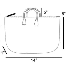 Load image into Gallery viewer, Woven Half Moon Round Handle Bag
