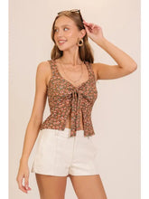Load image into Gallery viewer, Daisy Canyon Tie-Front Top
