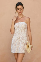 Load image into Gallery viewer, Seashore Strapless Mini Dress
