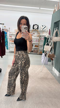 Load image into Gallery viewer, Bold Leopard Wide Leg Pants
