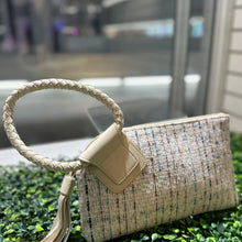 Load image into Gallery viewer, Tweed Cuff Wristlet
