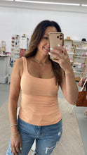 Load image into Gallery viewer, Loyal Square Neck Crop Tank
