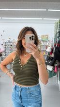 Load image into Gallery viewer, Call Me Cute Stripe Tank

