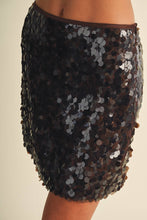 Load image into Gallery viewer, Espresso At Night Mini Skirt
