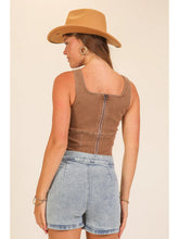 Load image into Gallery viewer, Whisky Nights Crop Top
