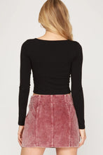 Load image into Gallery viewer, Wine And Chill Mini Skirt
